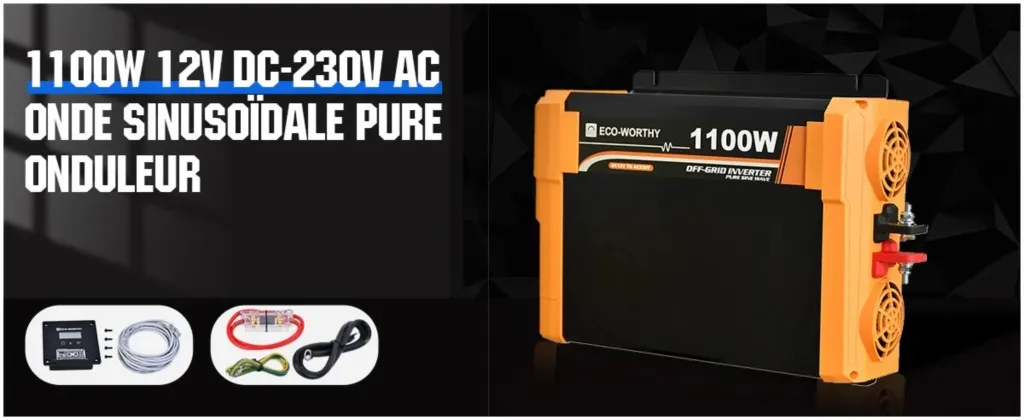 Fusibles internes 4 × 40 A – protection côté batterie 12 V