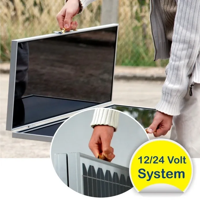 Panneau solaire portable 12v 24v 24W