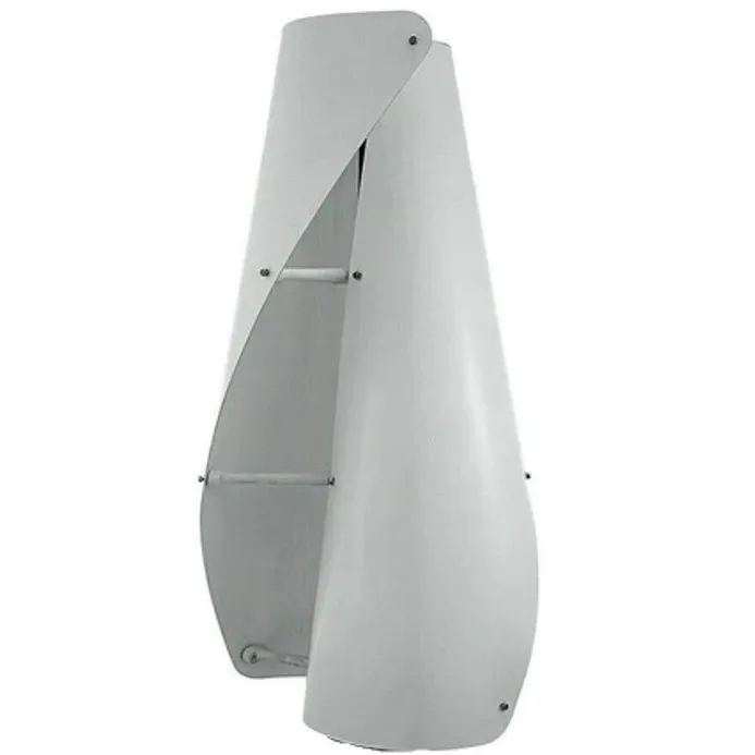 Lot de 2 pales aluminium pour eolienne Design