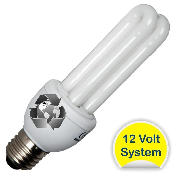 Ampoule basse consommation E27 - 12v / 11W