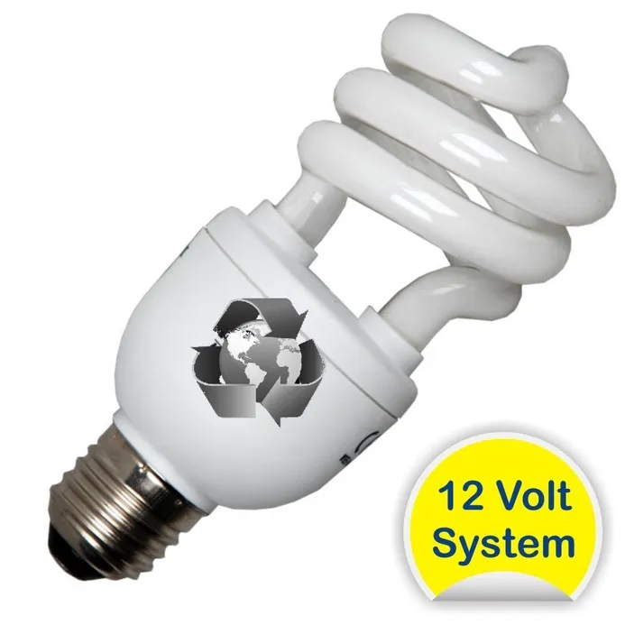Ampoule basse consommation E27 - 12v / 25W