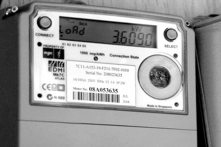 Compteur d'énergie mécanique.