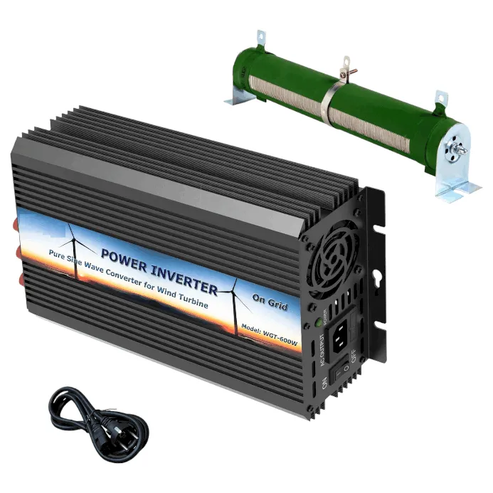 Onduleur injection réseau spécial éolienne 600W 24V
