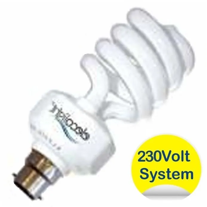 Ampoule basse consommation B22 - 230v / 13W