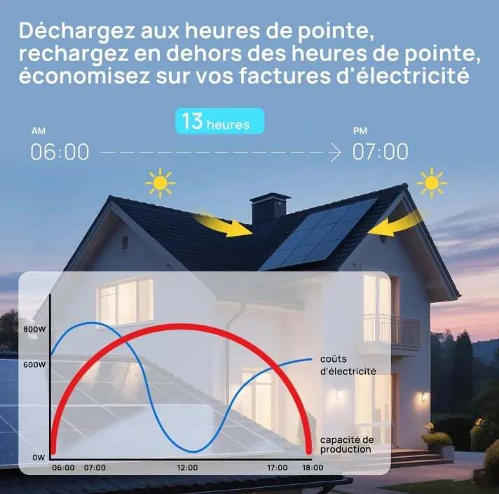 Batterie lithium rack serveur 48V 100Ah format 3U vue de face