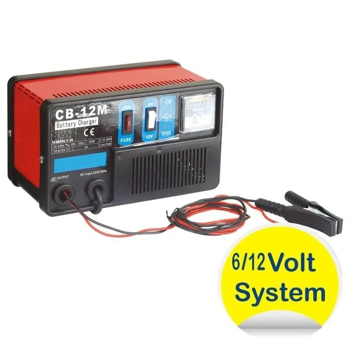 Chargeur de Batterie 6V-12V/5A 85W