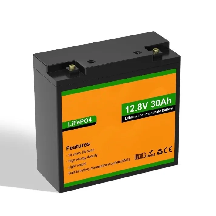 Batterie lithium LiFePO4 12V 30Ah compacte et légère
