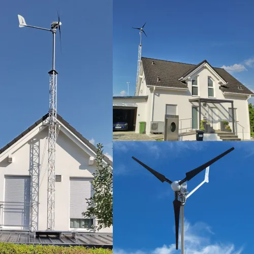 Installation éolienne Air-Side, énergie renouvelable
