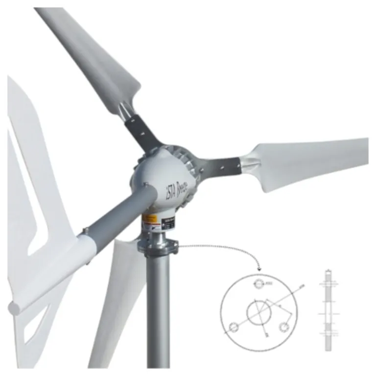 Système éolien i-700W pour maison autonome et économique
