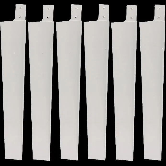 Kit 6 pales pour un diamètre total de 84cm blanches
