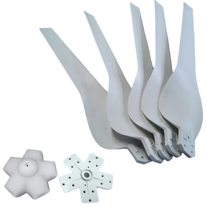 Kit complet 5 pales pour éolienne 1000w