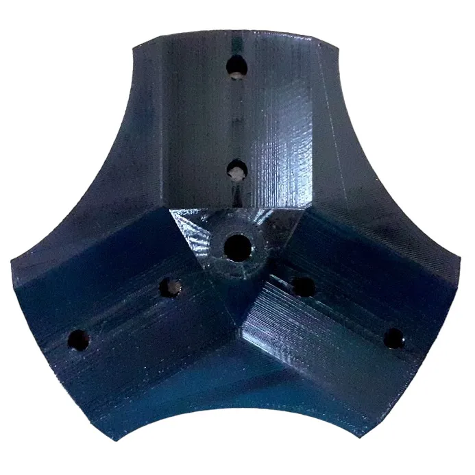Moyeu 3 pales universel 10x170mm