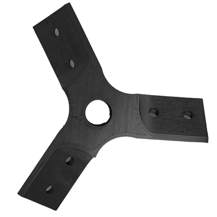 Moyeu 3 pales universel ¤ 14mmx125mm