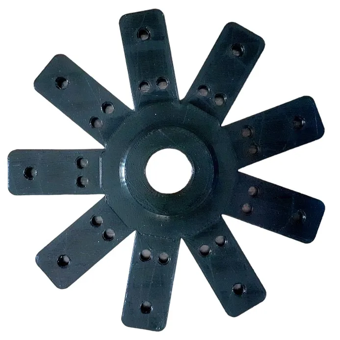Moyeu 9 pales universel ¤ 23.5x160mm