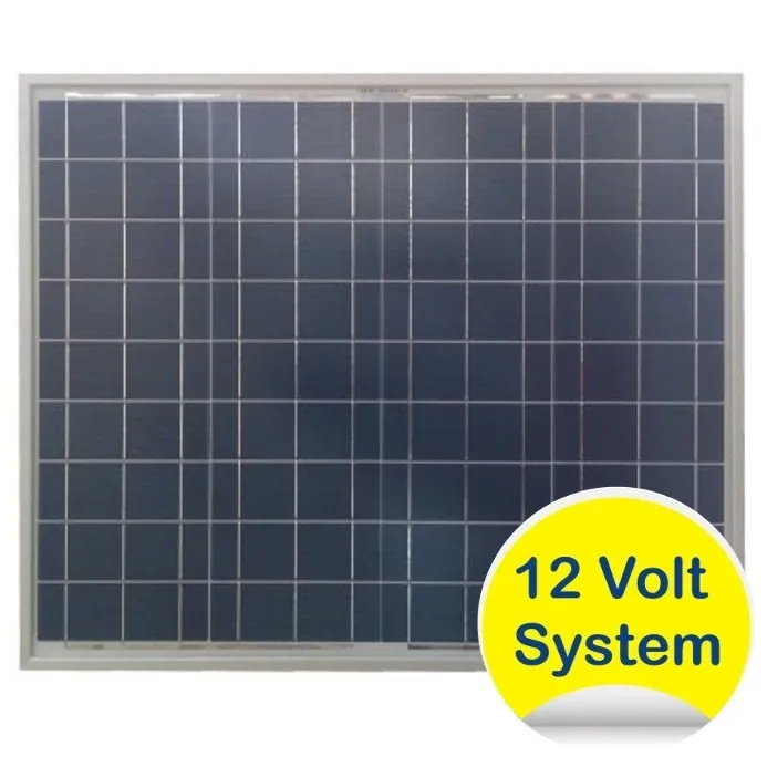 Panneau solaire photovoltaïque polycristallin 40W (système 12V)