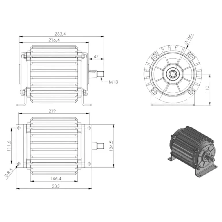 Système génératrice 48V et onduleur - Production prioritaire d’électricité
