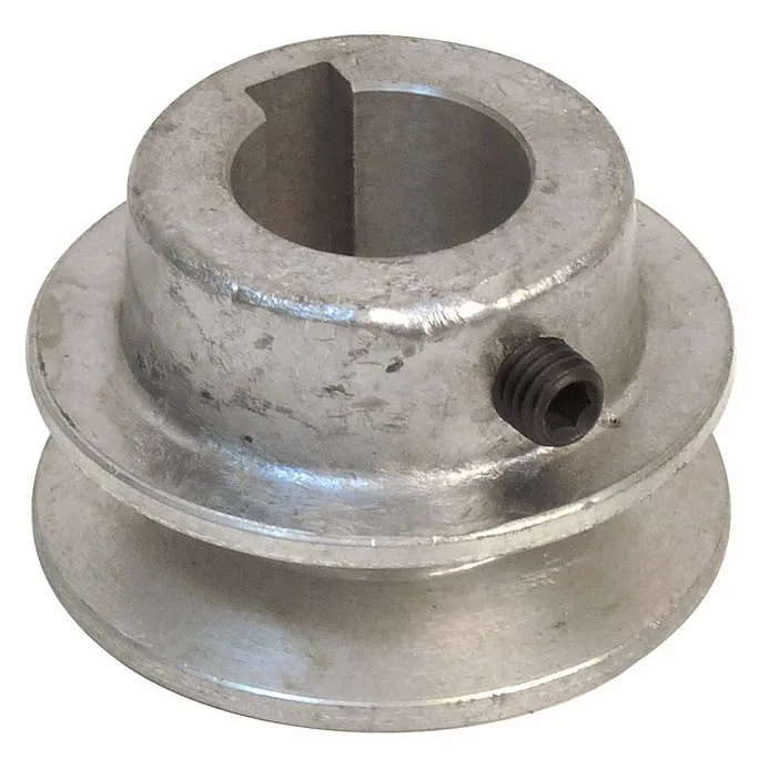 Poulie en aluminium 50mm x 24mm pour génératrice éolienne