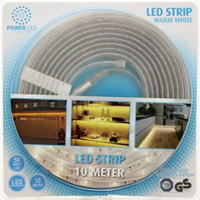 Rouleau lumineux flexible LED Blanc chaud 10m 230v