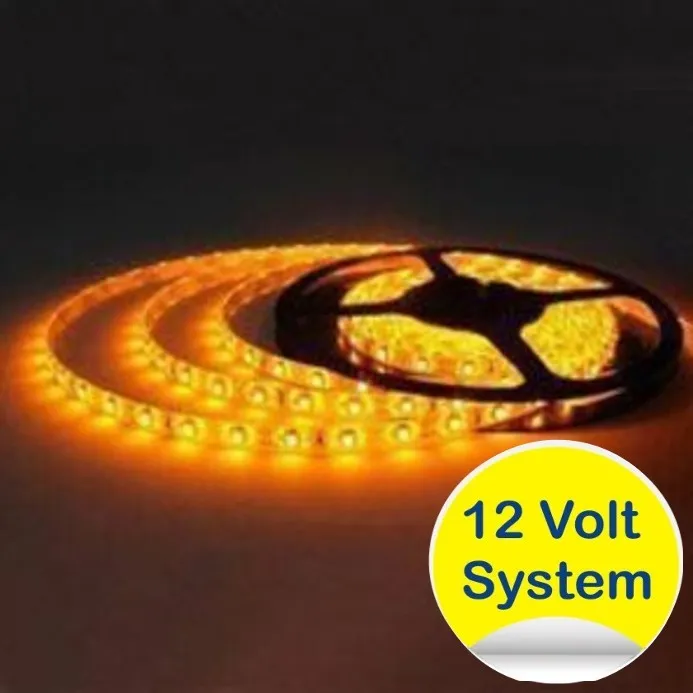 Rouleau lumineux flexible LED Jaune 5m