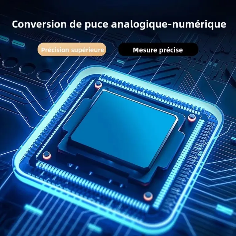 Mesure tension AC/DC True RMS avec cordons de test