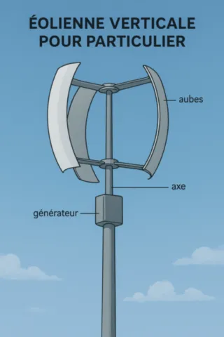 Avantages et conseils d'une éolienne verticale pour particulier