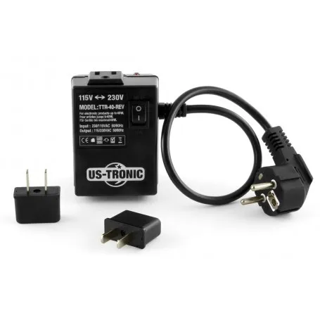 Transformateur 110 220 volts 40/80 watts réversible