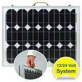 Panneau solaire portable avec sortie 12V/24V 40W