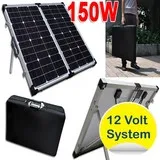 Panneau solaire pliable 150W (système 12V)
