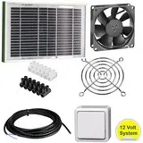 Kit Ventilation Solaire photovoltaïque 5W