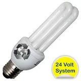 Ampoule basse consommation E27 - 24v  / 11W