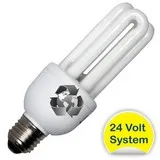 Ampoule basse consommation E27 - 24v  / 15W