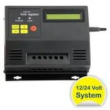 Régulateur de charge solaire 12V / 24V 45A LCD