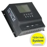 Régulateur de charge solaire 12V / 24V 60A LCD