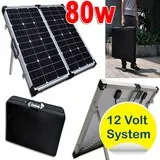 Panneau solaire pliable 80W (système 12V)