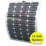 Panneau solaire Flexible 80W  (système 12V)
