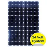 Panneau solaire photovoltaïque 205W  (système 24V)