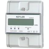 Compteur LCD modulaire triphasé 80A
