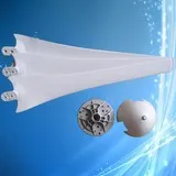 Kit 3 Pales avec Moyeu et Cône de rechange pour éolienne AIR-X