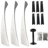 Kit de pales de rechange blanc complet pour génératrice verticale