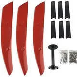 Kit de pales de rechange rouge complet pour génératrice verticale