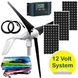Kit hybride éolien et solaire 12V/230V 720W PROSPEED