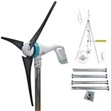 Kit éolienne AIR-PROSPEED avec régulateur + Mât 12v 500W