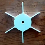 Moyeu pour éolienne verticale 16x255mm