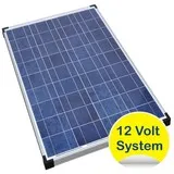 Panneau Photovoltaïque polycristallin 100W  (système 12V)