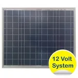 Panneau solaire photovoltaïque polycristallin 40W  (système 12V)