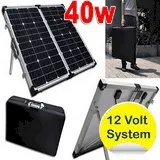 Panneau solaire pliable 40W (système 12V)