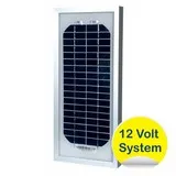 Panneau solaire Photovoltaïque 5W  (système 12V)