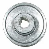 Poulie 80mm x 19mm pour dynamo ou générateur éolienne en alu