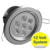 spot plafonnier LED 7W 12V